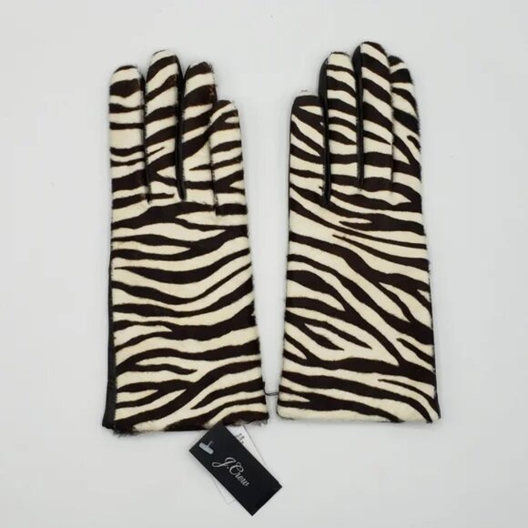 J. Crew Touch-screen Leather Gloves - Picture 3 of 7